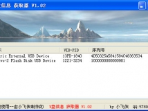 研究了两天弄出来的 U盘信息获取器,请大侠们指教